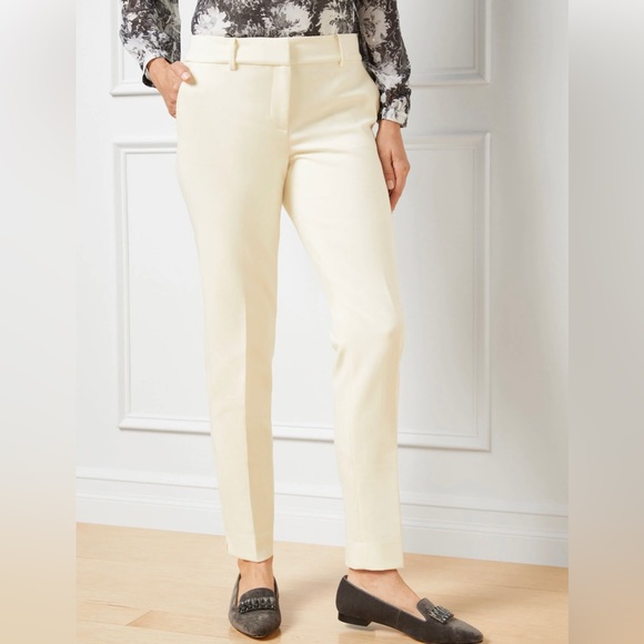 Talbots Women’s Ivory Petite Pants - Picture 1 of 9